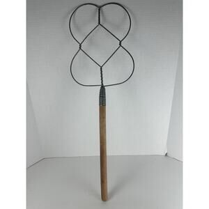 Batwing Rug Carpet Beater Johnson Novelty Antique Retro Country Decor 28”